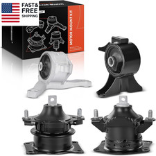 4PCS Engine Motor Mount and Transmission Mount Set Compatible with Acura MDX