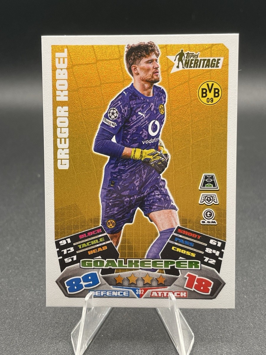 Gregor Kobel Heritage Topps Match Attax 2025/2026 Borussia