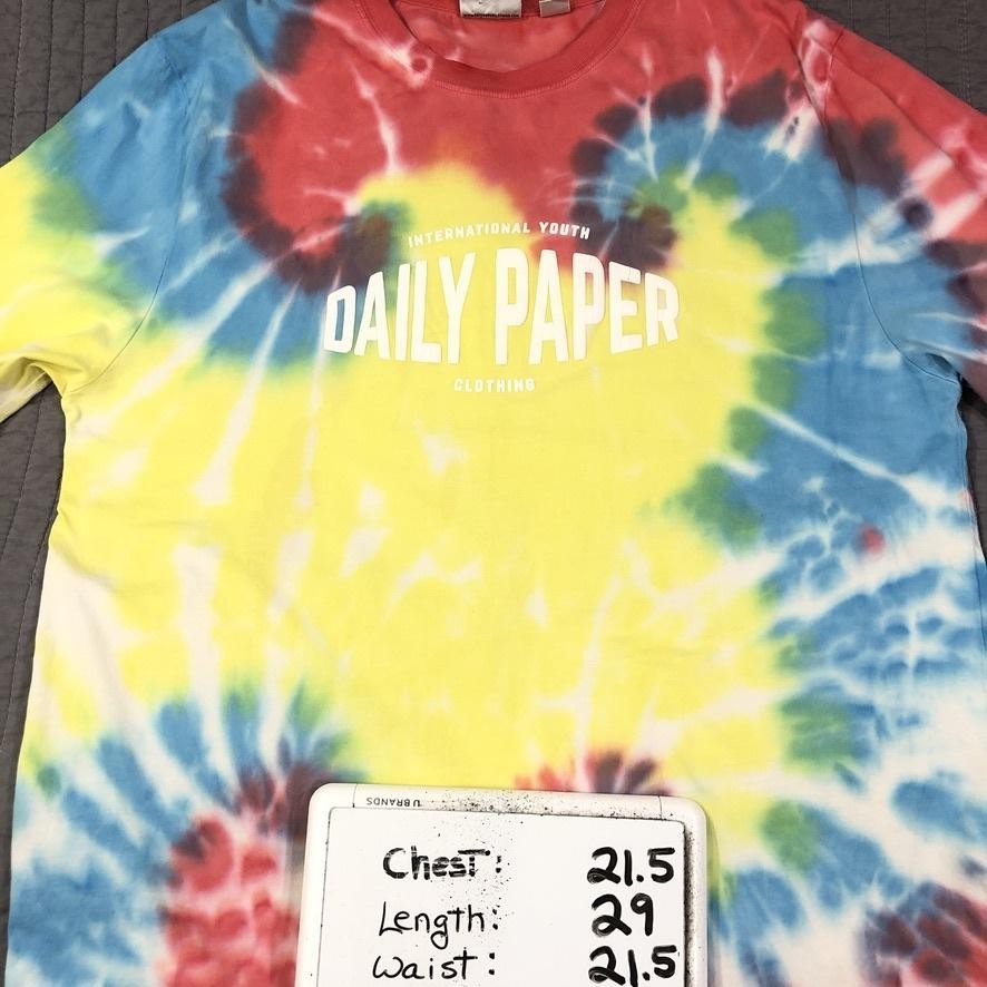 Daily Paper Shirt Mens Large Tie Dye Long Sleeve Multicolor International Youth image 10