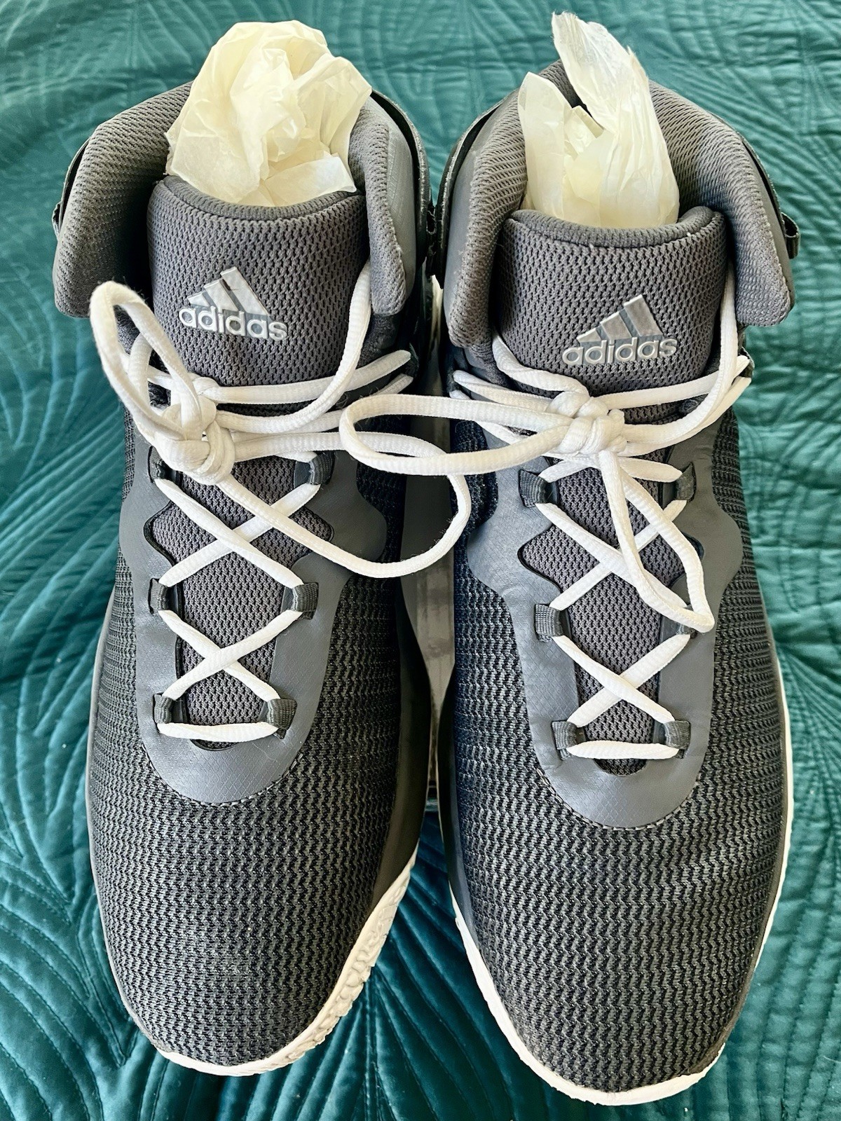 FREE SHIP MEN ADIDAS Explosive Bounce BY3779GraySIZE 11 bask