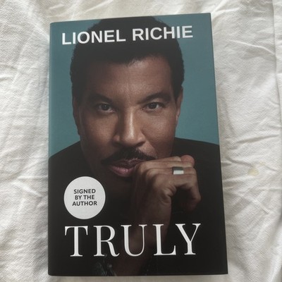 Lionel Richie SIGNED Truly Book Hardback First Ed Official Autograph Brand New