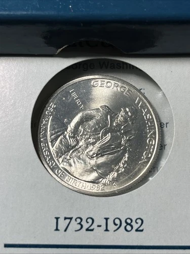 George Washington Commemorative Half Dollar 1732-1982, Proof 90% Silver