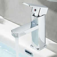 Waschtischarmatur Wasserhahn Bad Waschbecken Einhandmischer Badarmatur Chrom Neu