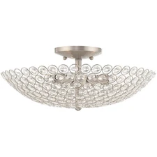 Lighting 3 Lt Brushed Nickel Ceiling Mount