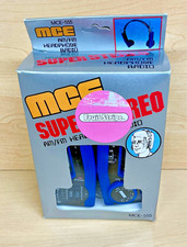 VINTAGE MCE AM/FM Portable Radio Headphones - (NEW) Model MCE-555
