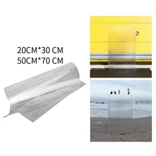 Sheet Invisible Material Invisibility Shield Magician Prop Lenticular Film for
