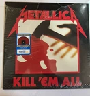 Metallica Kill ‘Em All Walmart Exclusive Fire Engine Red Vinyl LP Sealed New