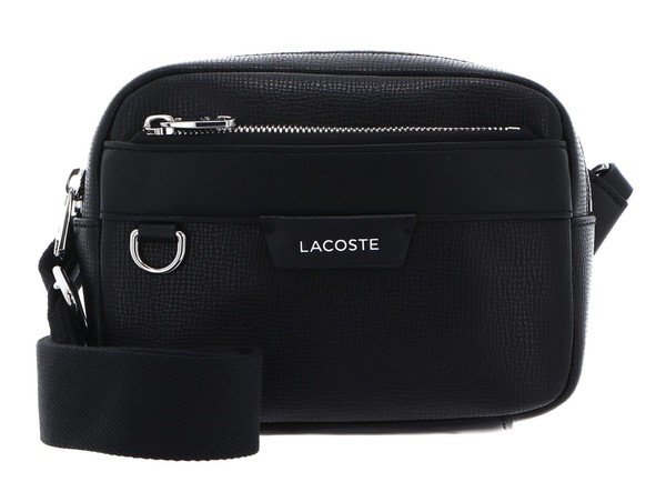 Lacoste Reporter Bag UmhäNgetasche Tasche Noir Schwarz Neu-image