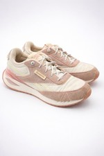 Reebok Girls Youth Sneakers Size US 3 EU 34 Pink Beige Athletic Casual Shoes