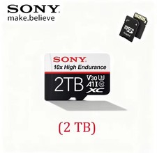 Sony Pro Memory Card 2TB Used Micro SD Card With Large Capacity Fast Speed