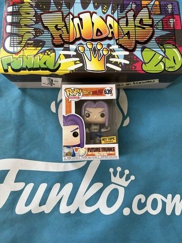 Funko Pop! Dragon Ball Z Future Trunks Hot Topic Exclusive 639