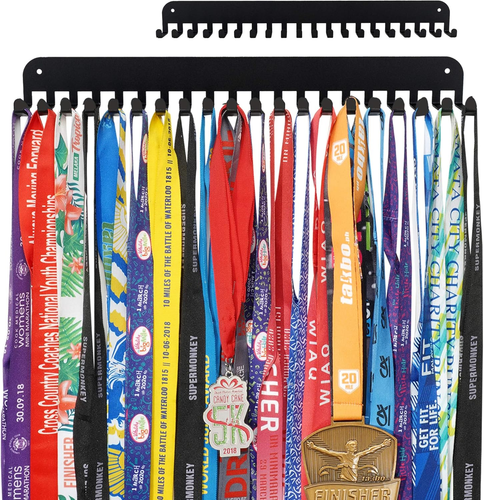 Medal Holder Display Hanger Trophy Shelf - Wall Mount for Sports Medals and Trop - Picture 11 of 12