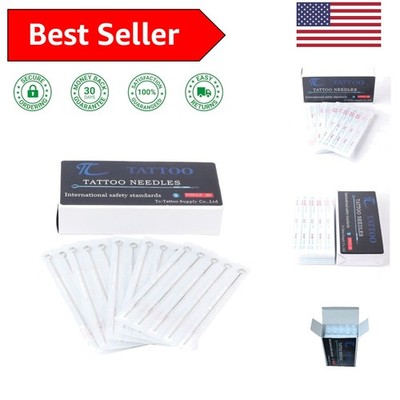 Versatile 50-Count Tattoo Needles - 5RS Round Shader for Artistic Creation