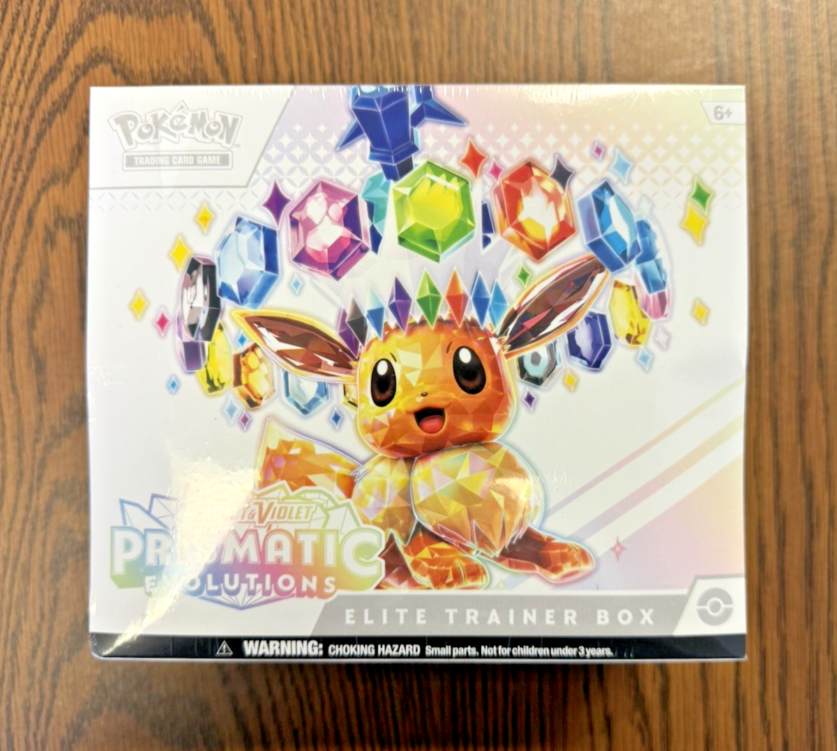 Prismatic Evolutions ETB Elite Trainer Box Pokemon TCG Sealed In