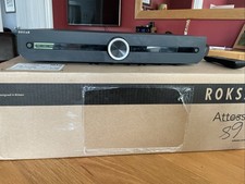 Roksan Attessa Streaming Amplifier with BluOs and Phono MM in Black