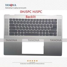 New 0HJ5PC For Dell Inspiron 16Pro 5620 5625 Upper Case Palmrest Cover Keyboard