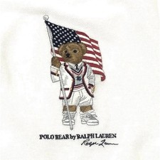 Polo Ralph Lauren Polo Bear American Flag Shirt Mens Size L Classic Fit Large