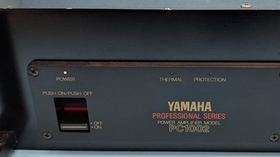 YAMAHA プロフェッショナルシリーズ パワーアンプ PC-1002 USED YAMAHA PC1002 Professional Series Power amplifier 300W | eBay