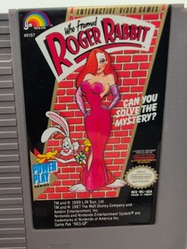 Who Framed Roger Rabbit (Nintendo NES) Clean - Tested - Excellent Condition 
