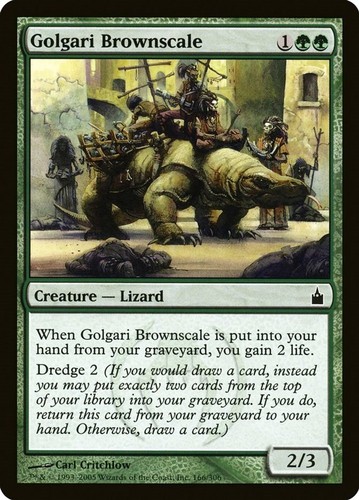 Golgari Brownscale 166/306 Ravnica: City of Guilds