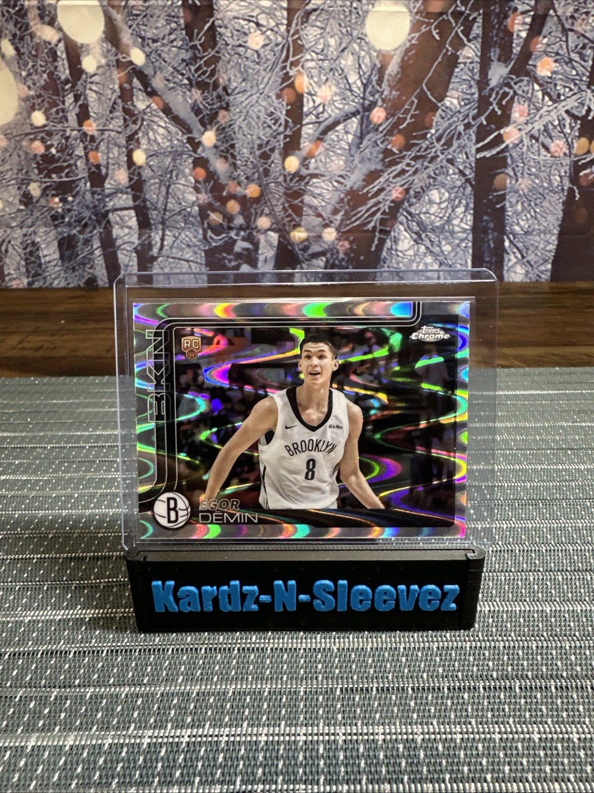 2025-26 Topps Chrome - Egor Demin #258 - Raywave Refractor RC