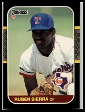 Leaf 1987 Leaf Ruben Sierra #225 Baseball