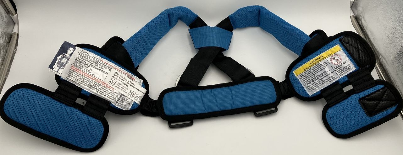 RideSafer - (XS) Blue, Lightweight, Compact, Portable Car Seat, 2+ JD14101BLB