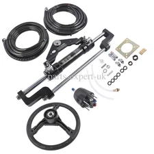 Marine Hydraulic Steering System w/Hydraulic Cylinder HK6400A3 for Outboard Boat