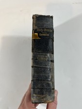 1901 Holy Bible American Standard Self Pronouncing  Nelson & Sons