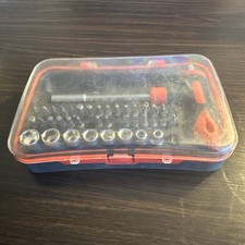 Vintage Thorsen Drive Combination Socket Wrench Set With Box #31-226(not Full)
