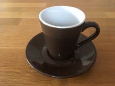 Klassische Espressotasse braun