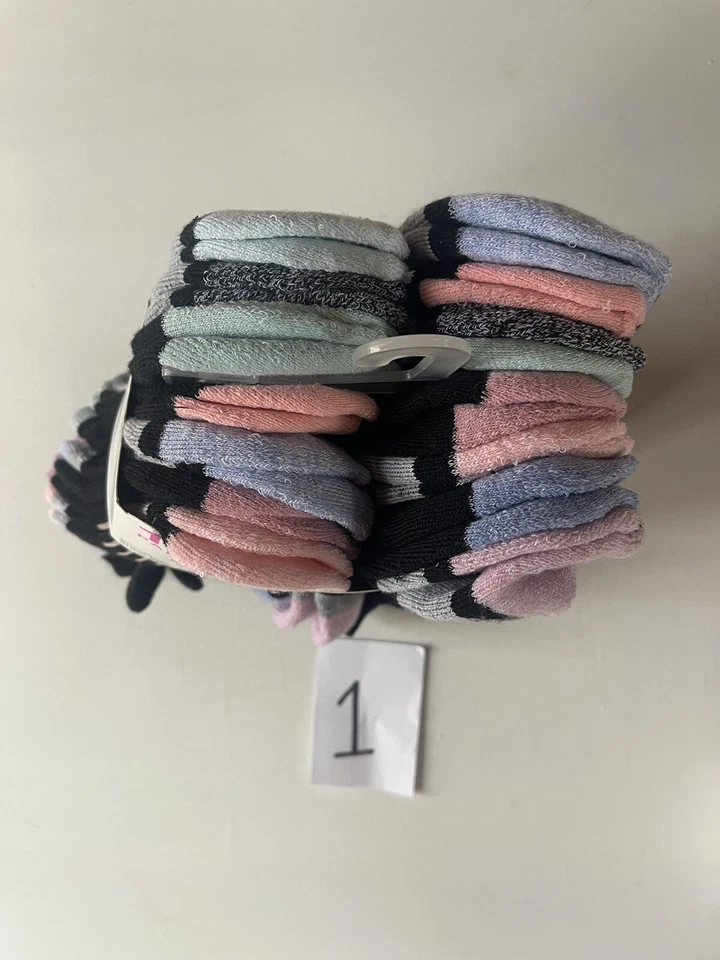 Paquete de 15 calcetines LAYER 8 No Show cojín Qwick-Dry mujer calcetín talla 9-11 Foto 4 de 4