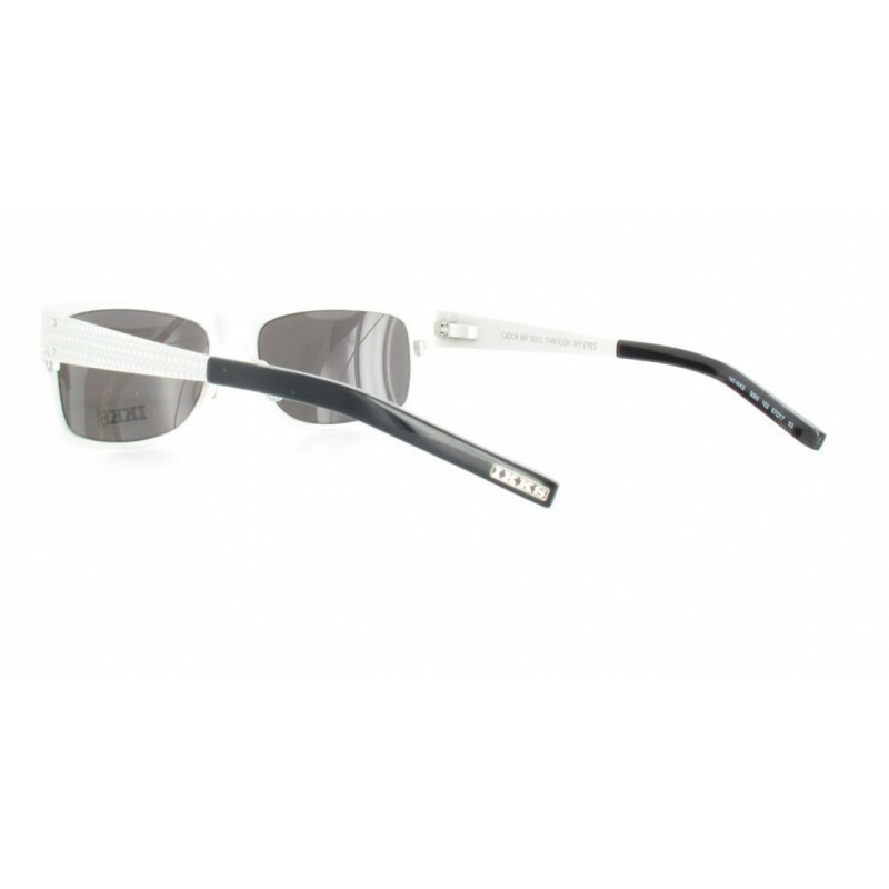 Lunettes De Soleil IKKS 5000-102 Gris - Monture Métal Et Plastique, Verres UV400 - Neuf étiqueté