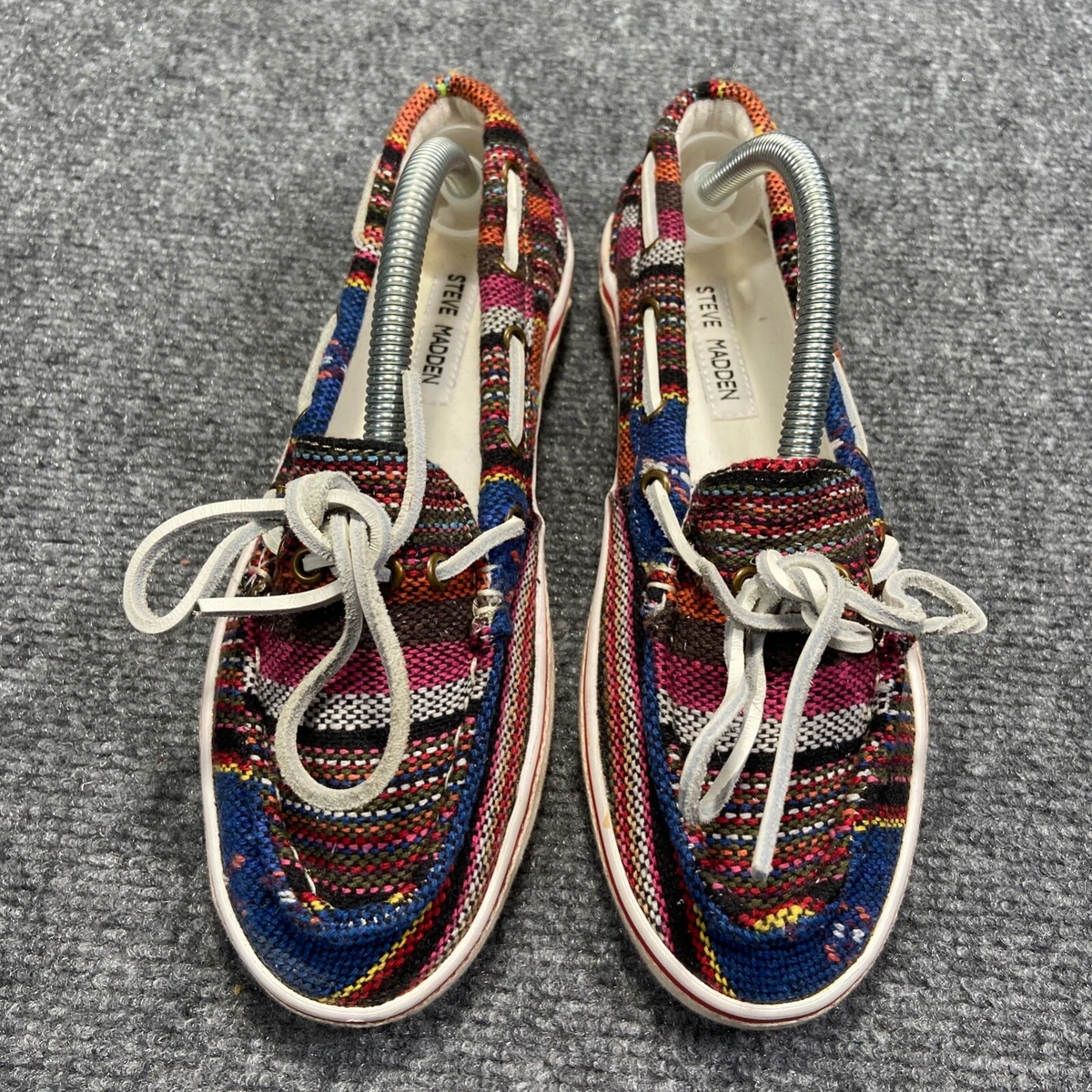 Steve madden canvas sneakers sale