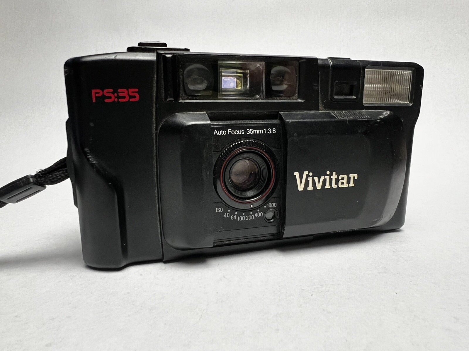 Vivitar PS 35 35mm Point & Shoot Film Camera Tested & Working Great
