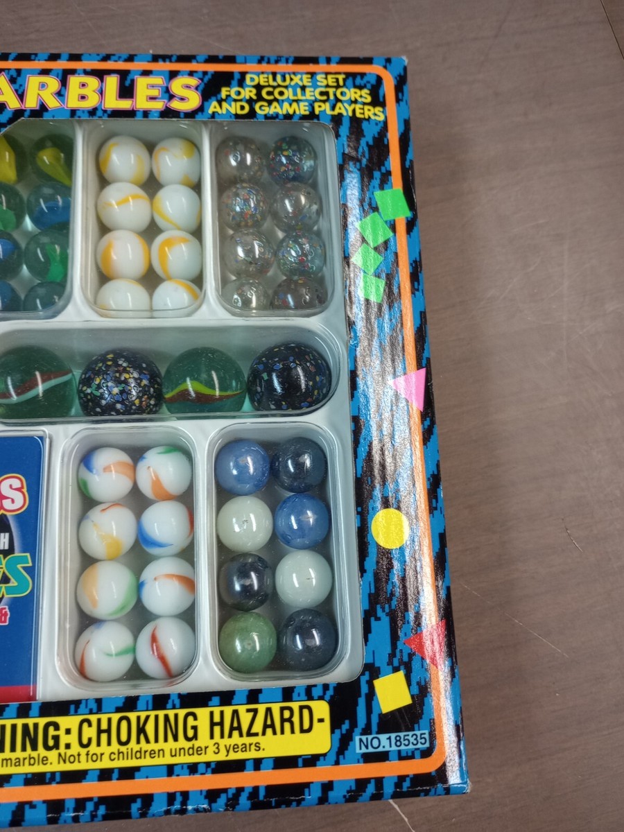 Imperial Marvelous Marbles Deluxe Set No. 18535 Vintage 2000 Fun