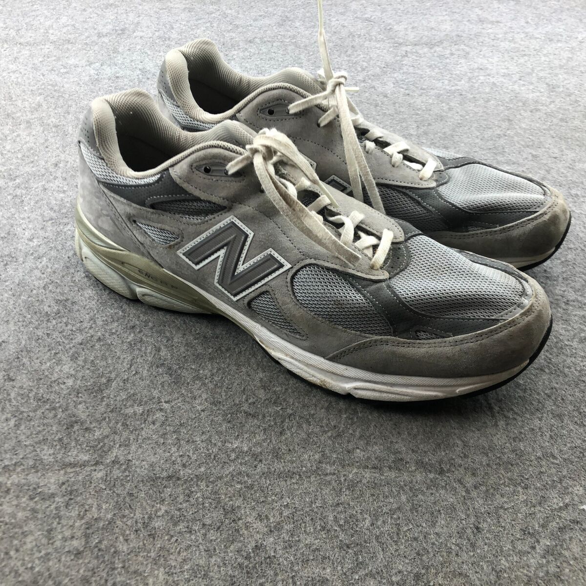 New Balance 990 V3 Shoes Mens 13 D Gray Encap Optimal