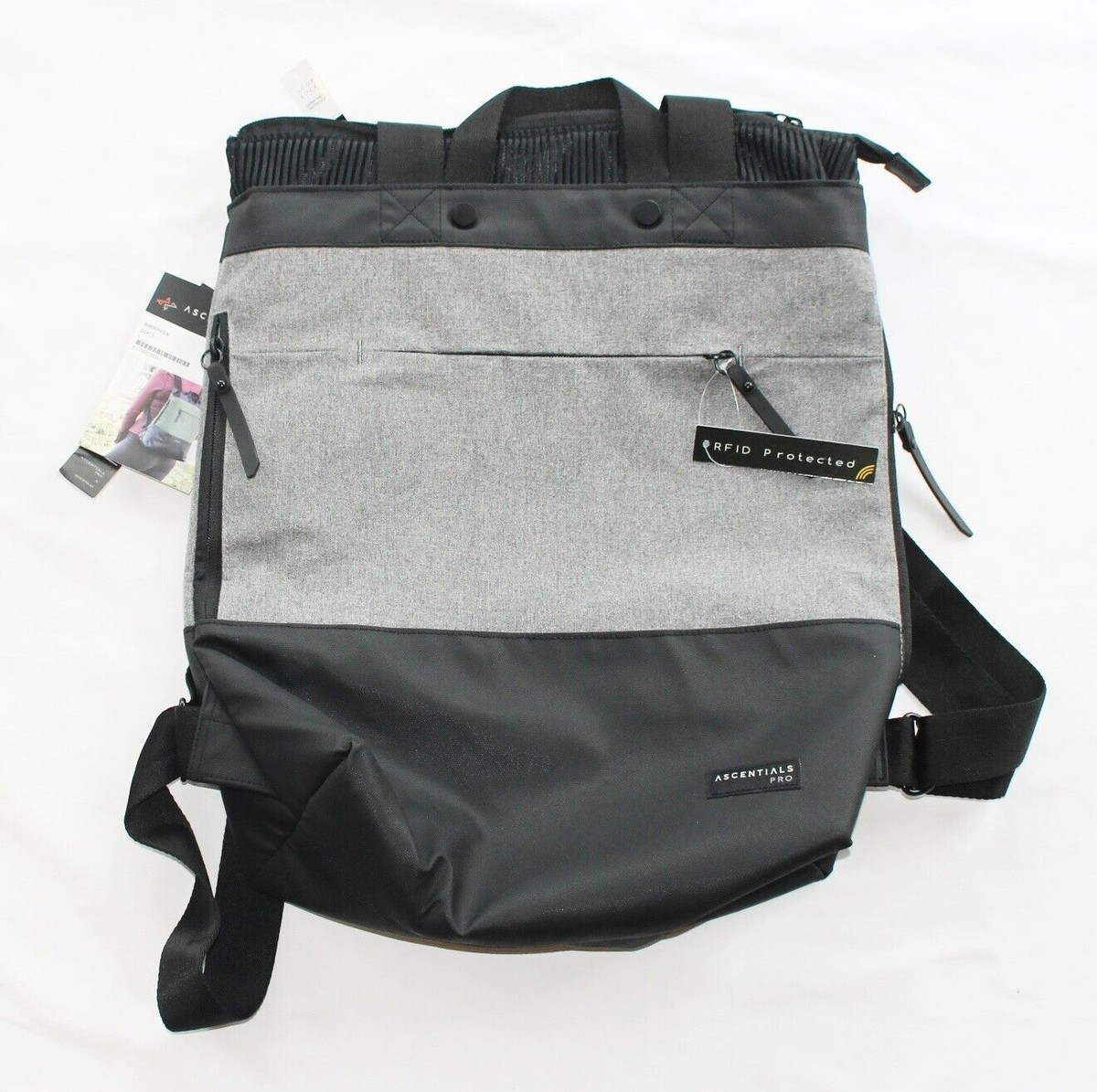 $99 New SHERPANI x ASCENTIALS PRO Fen Laptop Bag RFID Block