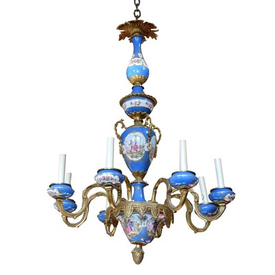 French Chandelier in the Sevres Style