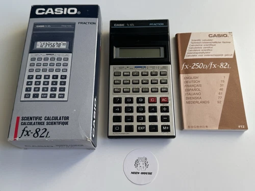 Calculatrice Scientifique / Scientific Calculator - Casio - FX-82L - OK