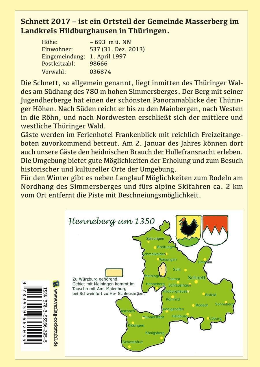 Thumbnail - Chronik Der Gemeinde Schnett 1416-2016 Harald Schramm Buch 236 S.