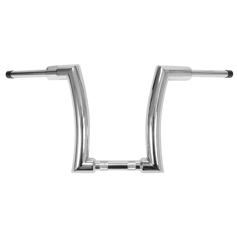 Elevadores de manillar de barra de suspensión de 2"" de elevación de 14" aptos para Harley Touring Road King cromados Foto 4 de 4