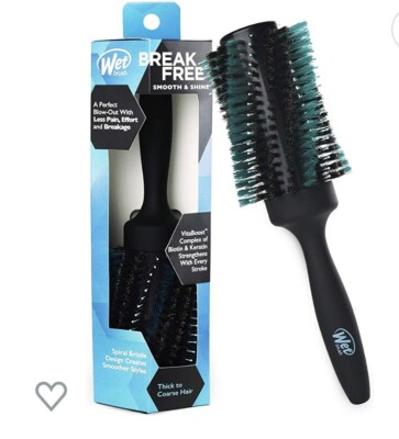 Wet Brush Smooth Shine Round Brush Thick Coarse Hair