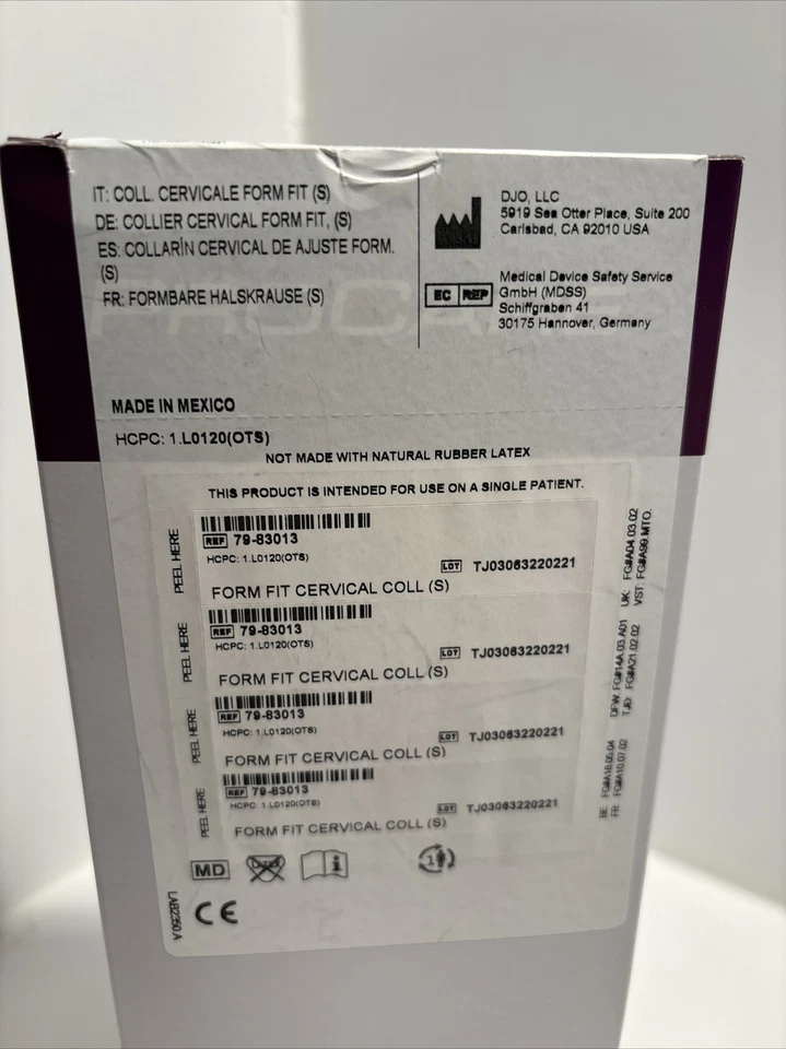 PROCARE 79-83013 Form Fit 颈椎领小号  — 第 2/4 张图片