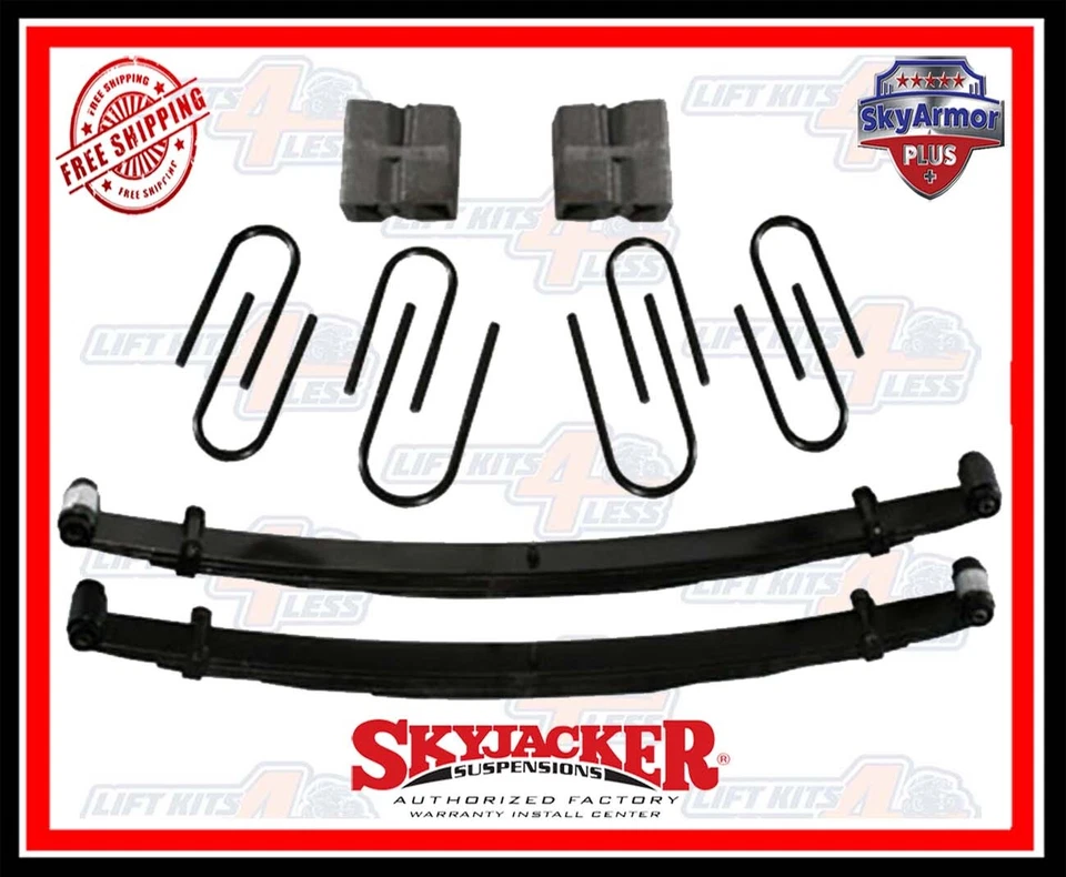 Kit de elevación de suspensión Skyjacker D200AK 2,5" para 61-67 Dodge W200 Pickup Base V8 Foto 3 de 3