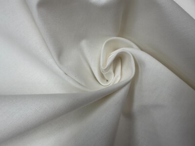 PFP Off-White 100 % Baumwollstoff Material Home Decor Vorhänge - 92 cm breit
