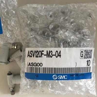 1Bag/10pcs New SMC ASV120F-M3-04 Speed Exhaust Control Valve Expedited Shipping