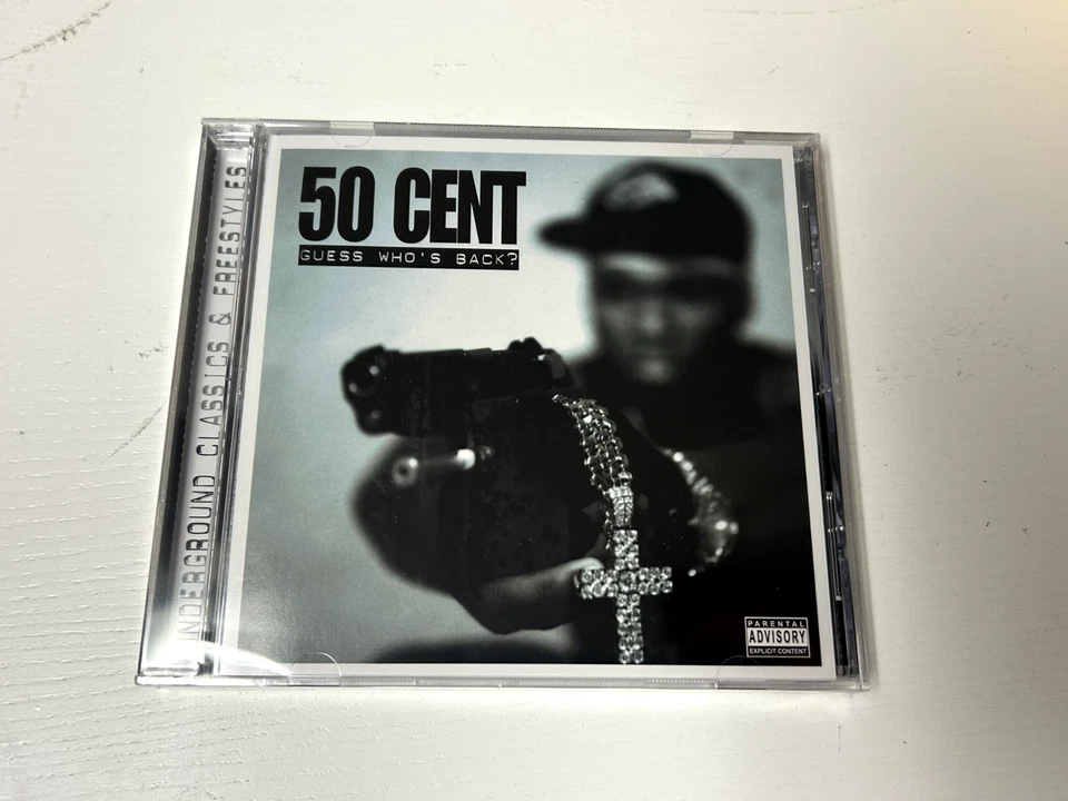 50 Cent Guess Who’s Back New Sealed Official Debut Mixtape CD Very Rare