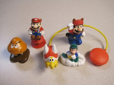 mario mcdonalds toys 1990s