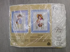 The Creative Circle Needlepoint  #0339 Jesse Flowers Embroidery Craft Art